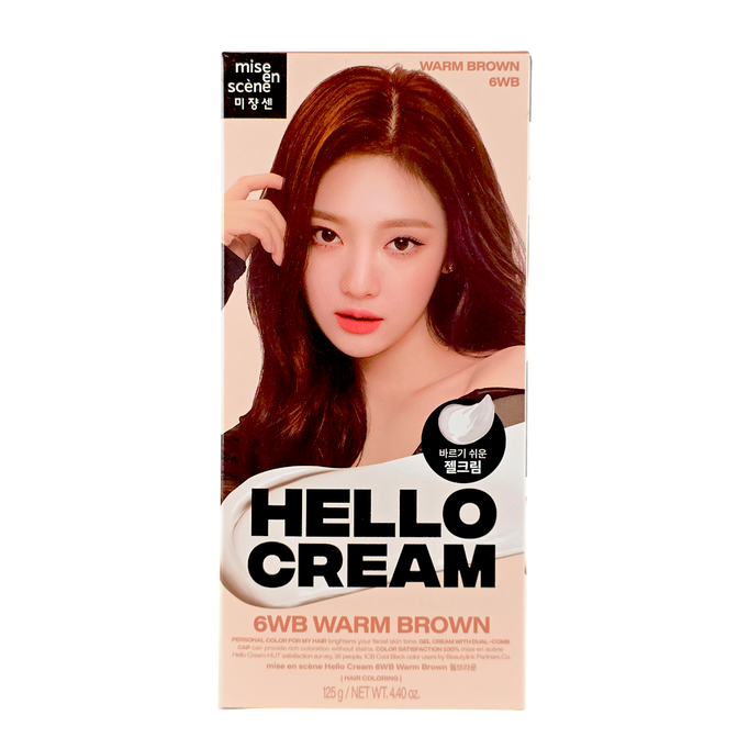 MISE EN SCÈNE Hello Cream Gel-Cream Dual-Comb Self Hair Dye