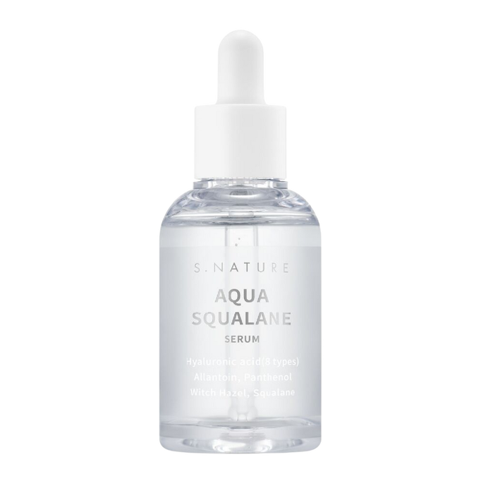 S.Nature Aqua Squalane Serum Types Hyaluronic Acid Olive Squalane