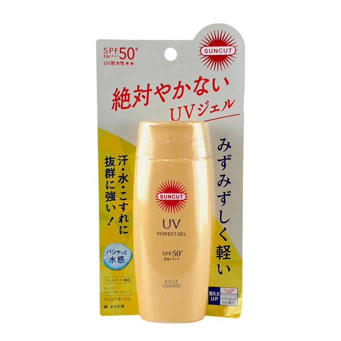 Kose Suncut Perfect UV Gel Super Waterproof SPF50+ PA++++ Kose Suncut Perfect UV Gel Super Waterproof SPF50+ PA++++