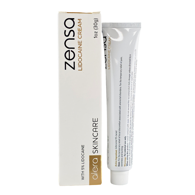 Zensa Maximum Strength Lidocaine Numbing Cream 5%