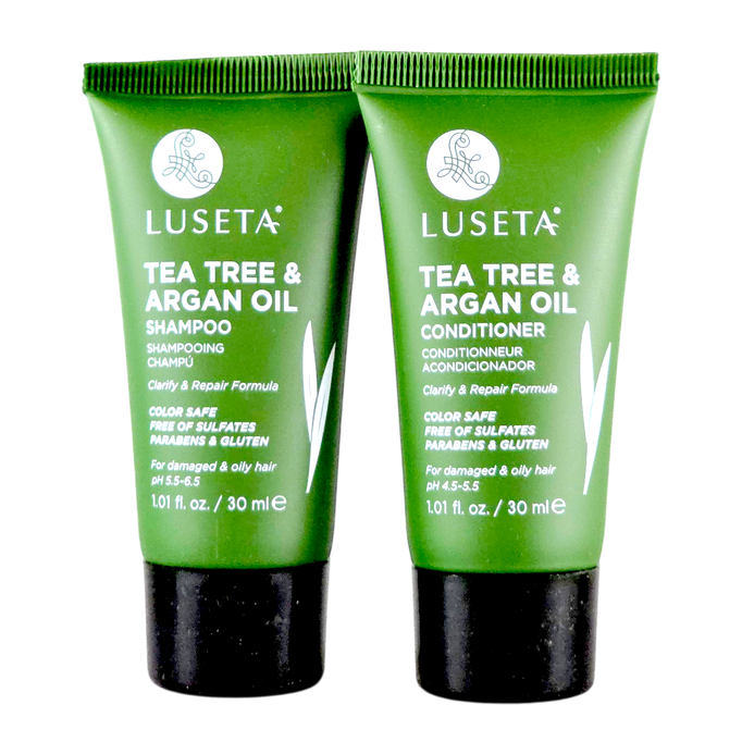Luseta Tea Tree & Argan Oil Travel Set