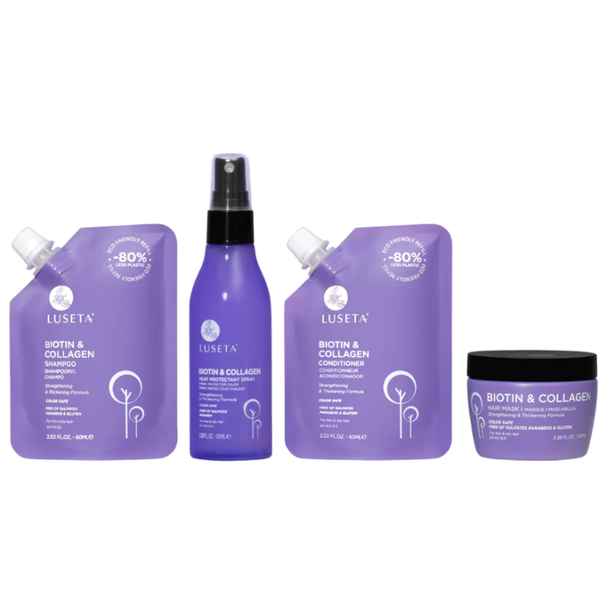 Luseta Turn Up The Volume Biotin & Collagen Travel Set