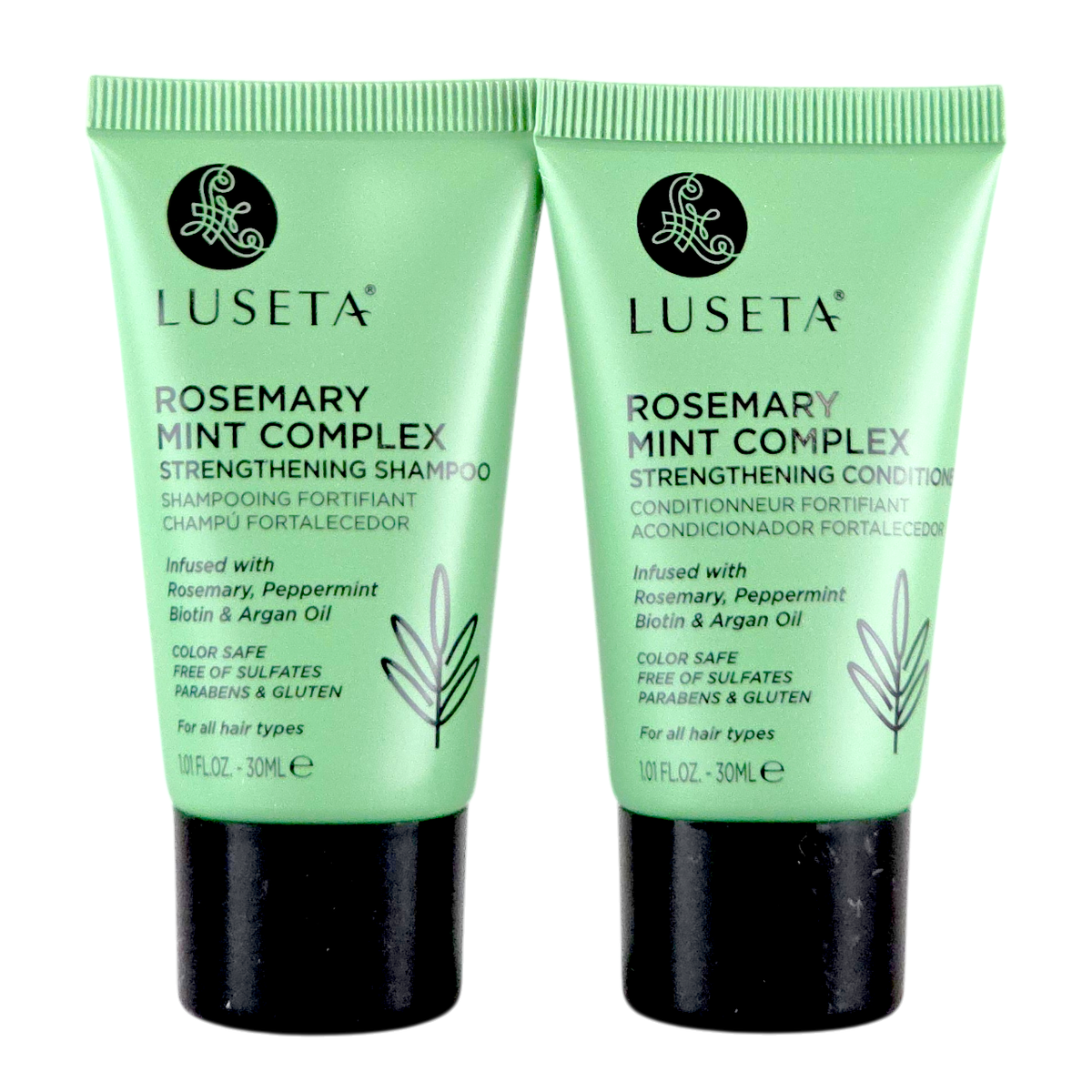 lus08-travel-set - Luseta Scalp Boost Rosemary Mint Shampoo & Conditioner Duo-image1 lus08-travel-set - Luseta Scalp Boost Rosemary Mint Shampoo & Conditioner Duo-image1