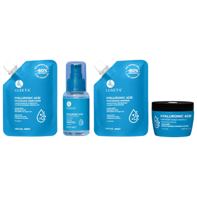 Luseta Elevate Your Mane Game Hyaluronic Acid Travel Set Luseta Elevate Your Mane Game Hyaluronic Acid Travel Set