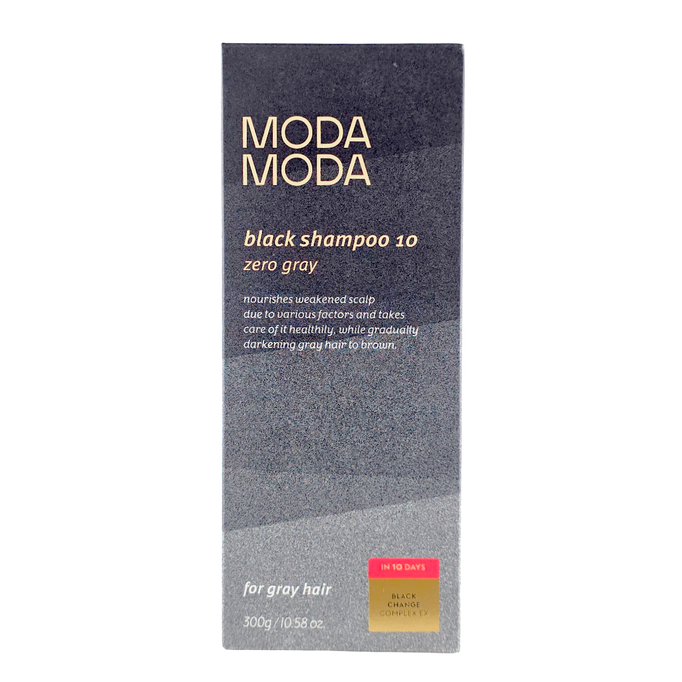 MODAMODA Zero Gray Black Hair Shampoo 10