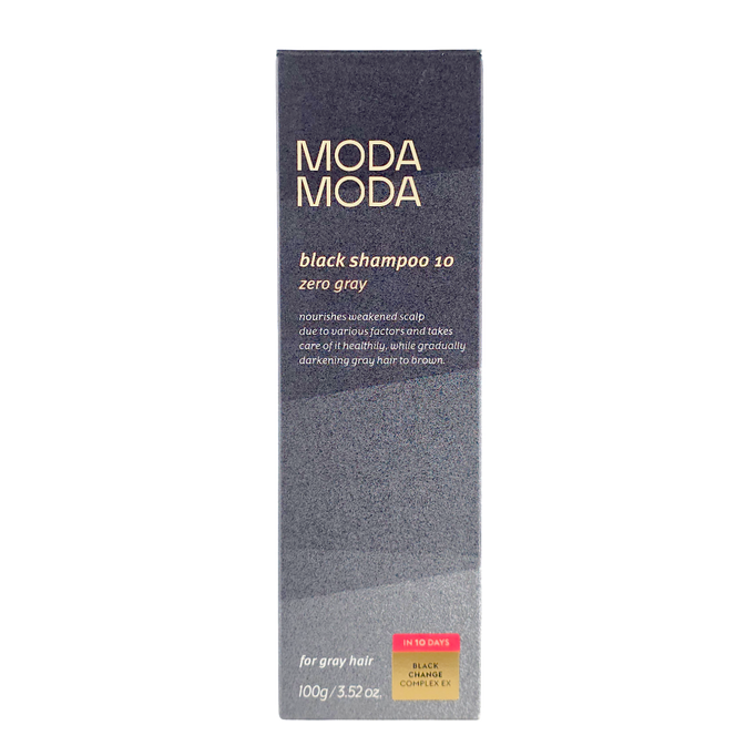 MODAMODA Zero Gray Black Hair Shampoo 10