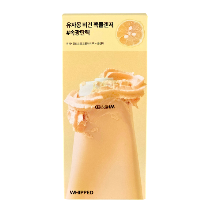 WHIPPED Yujamong Vegan Pack Cleanser (Yuzu & Grapefruit)