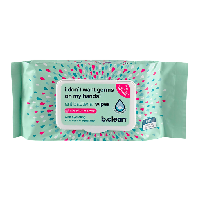 b.tan b.clean Antibacterial Hand Wipes (Aloe & Squalane) b.tan b.clean Antibacterial Hand Wipes (Aloe & Squalane)