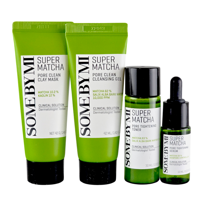 SOME BY MI Super Matcha 4-Step Pore Care Starter Kit