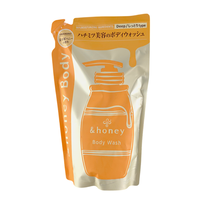 & Honey Deep Moist Gel Body Wash - Osmanthus Honey