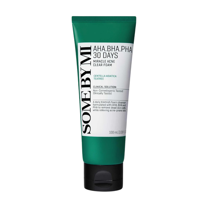 SOME BY MI AHA BHA PHA 30 Days Miracle Acne Clear Foam