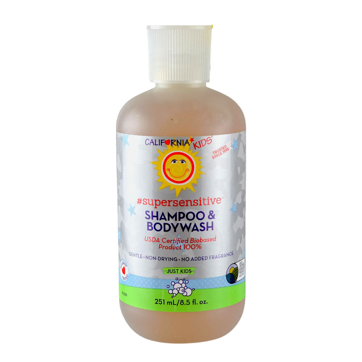 cal07-8-5-oz - California Kids Supersensitive Shampoo & BodyWash (Just Kids)-image1 cal07-8-5-oz - California Kids Supersensitive Shampoo & BodyWash (Just Kids)-image1