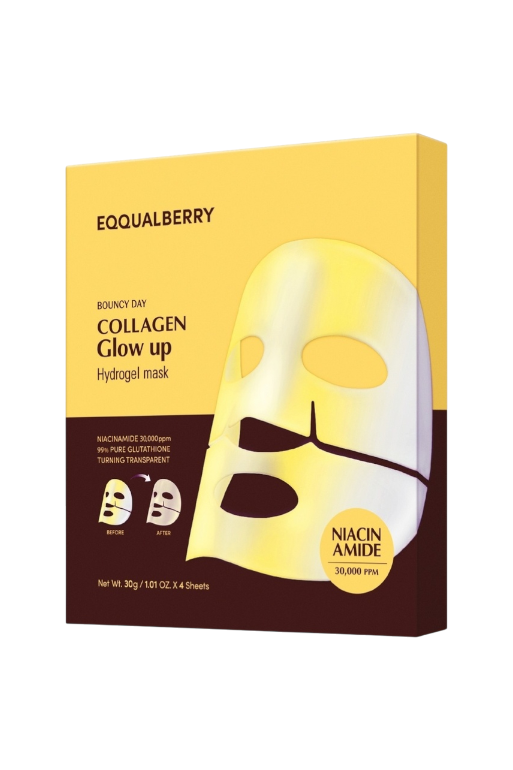 eqq09-4 - Eqqualberry Bouncy Day Collagen Glow Up Hydrogel Mask-image1 eqq09-4 - Eqqualberry Bouncy Day Collagen Glow Up Hydrogel Mask-image1
