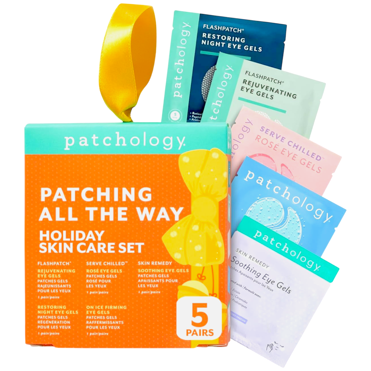 pat20-5-pairs - Patcholgy Pathching All The Way Holiday Eye Gel Collection - 5 Pairs-image1