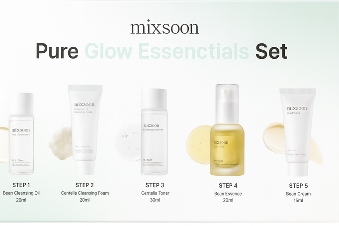 Mixsoon Pure Glow Essentials Set