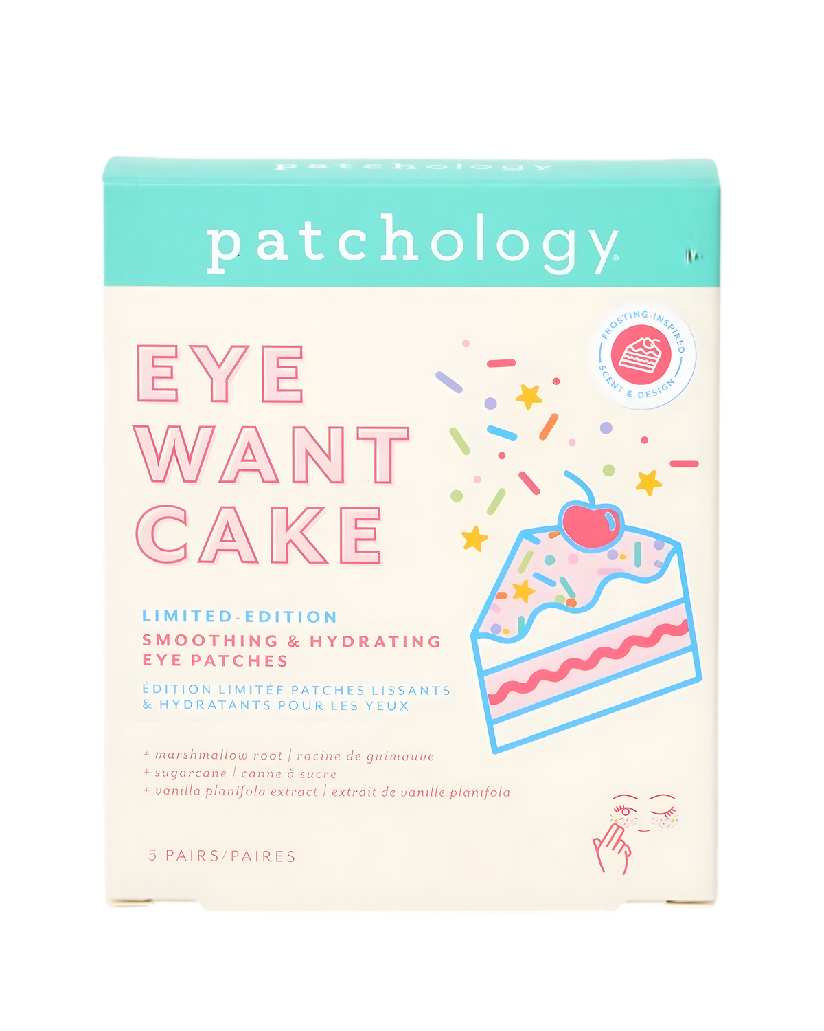 pat21-1P - Patchology EyeWant Cake Smoothing & Hydrating Eye Patches-image1