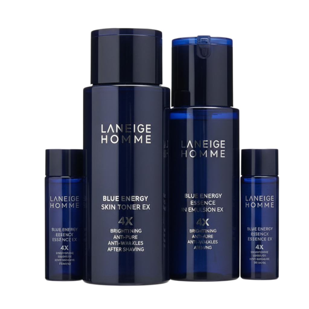 eig32-4-pcs - Laneige Homme Blue Energy Skin Toner + Lotion-image1 eig32-4-pcs - Laneige Homme Blue Energy Skin Toner + Lotion-image1