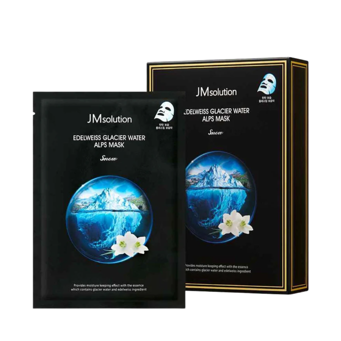 JM Solution Edelweiss Glacier Water Alps Mask Set Snow