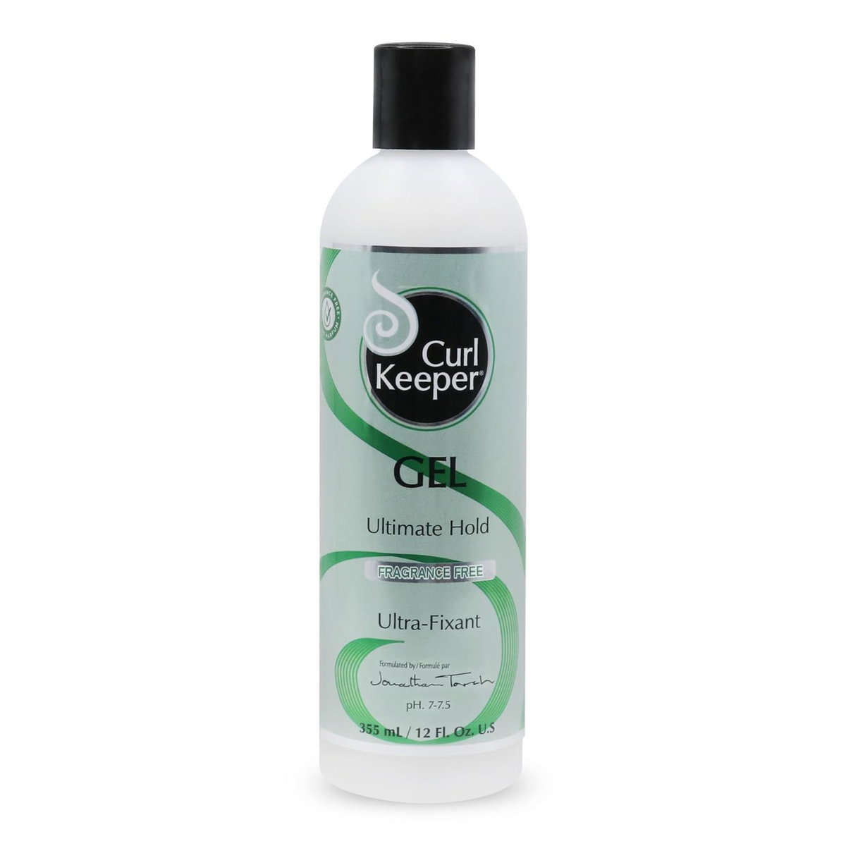 chs22-12-oz - Curly Hair Solutions Curl Keeper Fragrance-Free Ultimate Hold With Frizz Control Gel-image1