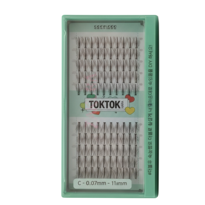 Coringco Toktohara W Eyelash  100 Pcs
