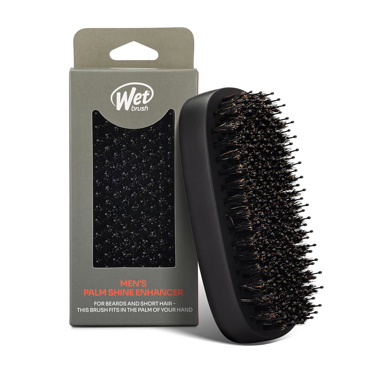 twb119-black - Wet Brush Mens Palm Brush-image1