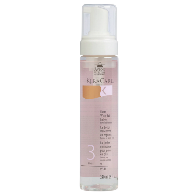 KeraCare by Avlon Foam Wrap-Set Lotion Extra-Hold Formula KeraCare by Avlon Foam Wrap-Set Lotion Extra-Hold Formula