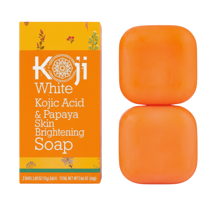 koji White Kojic Acid & Papaya Skin Brightening Soap