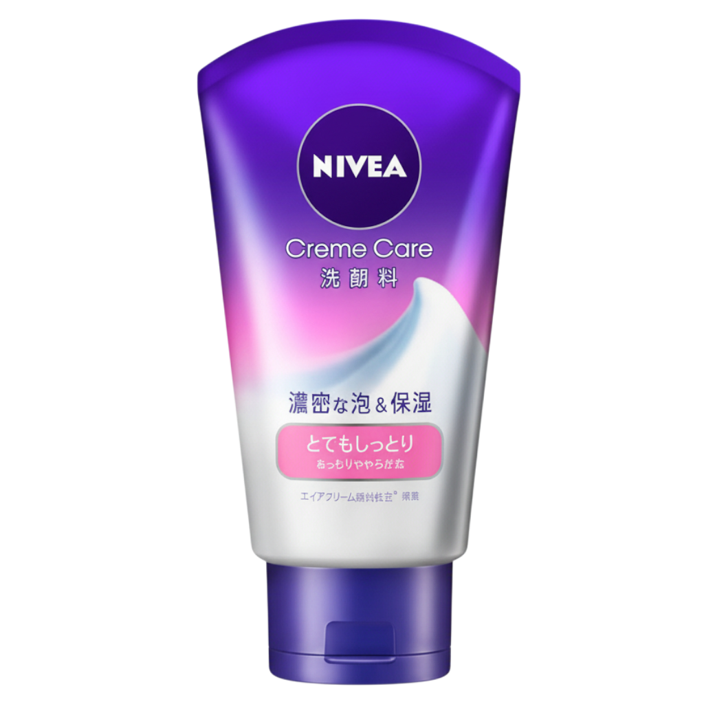 niv25-4-59-oz - Nivea Japan Cream Care Face Wash Very Moist-image1