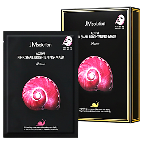 jso16-snail-10pc - JMsolution Active Pink Snail Brightening Mask Prime-image1