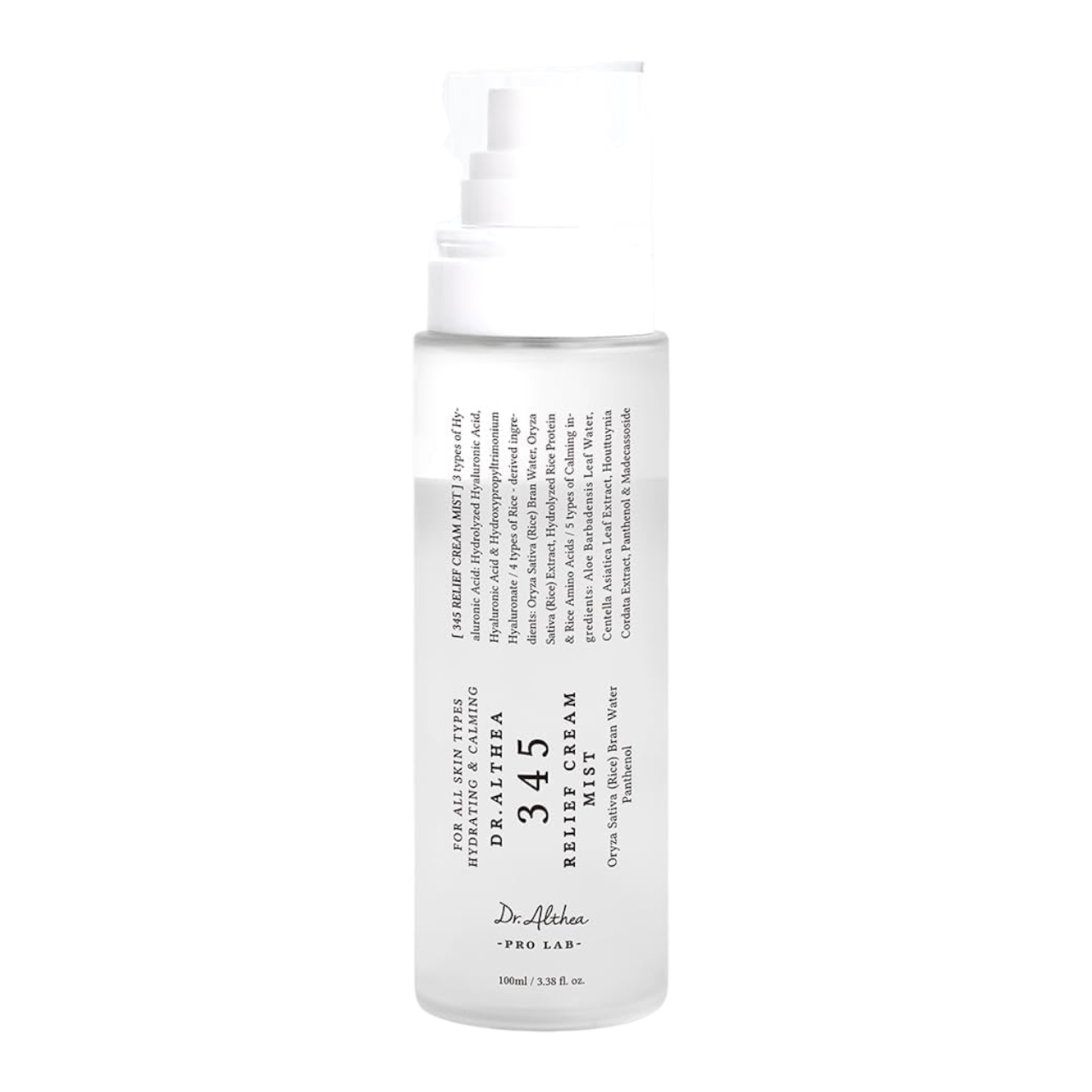 3.38 oz, Dr.Althea 345 Relief Cream Mist For All Skin Types
