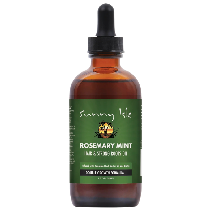 Sunny Isle Rosemary Mint Hair & Strong Roots Oil Double Growth Formula