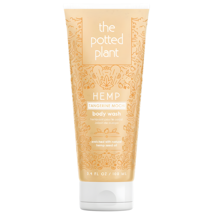 The Potted Plant Hemp Tangerine Mochi Body Wash