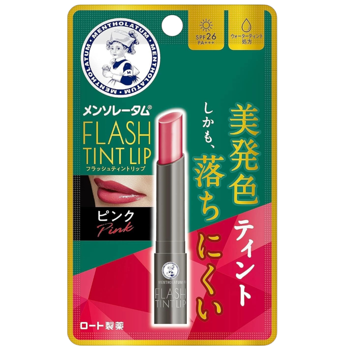 Hada Labo Mentholatum Flash Tint Lip Balm SPF26 PA+++ Hada Labo Mentholatum Flash Tint Lip Balm SPF26 PA+++