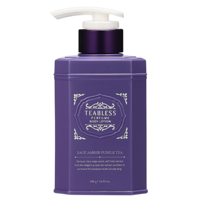 Teabless Purfume Body Lotion Sage Amber Purple Tea Teabless Purfume Body Lotion Sage Amber Purple Tea