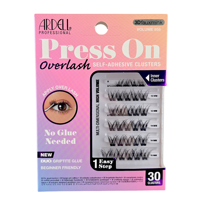Ardell Press On OverLash Self-Adhesive Clusters
