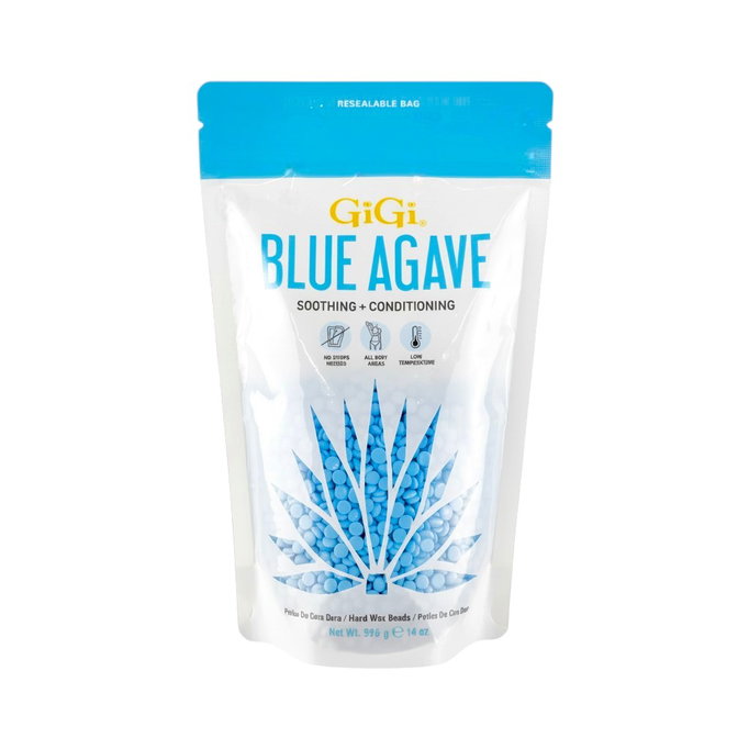 Gigi Blue Agave Soothing + Conditioning Hard Wax Beads Gigi Blue Agave Soothing + Conditioning Hard Wax Beads