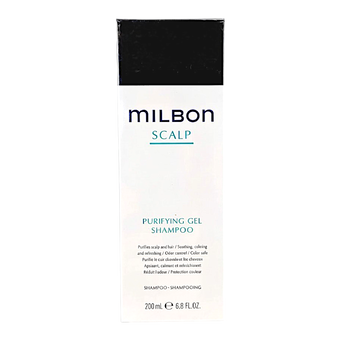 6.8 oz, Milbon Signature Scalp Purifying Gel Shampoo | SleekShop