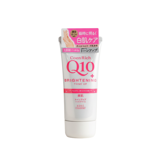 Kose CoenRich Q10 Brightening Tone Up Hand Cream