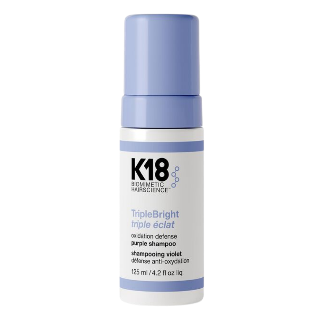 kbh13-4-2-oz - K18 Biomimetic TripleBright Oxidation Defense Purple Shampoo-image1 kbh13-4-2-oz - K18 Biomimetic TripleBright Oxidation Defense Purple Shampoo-image1