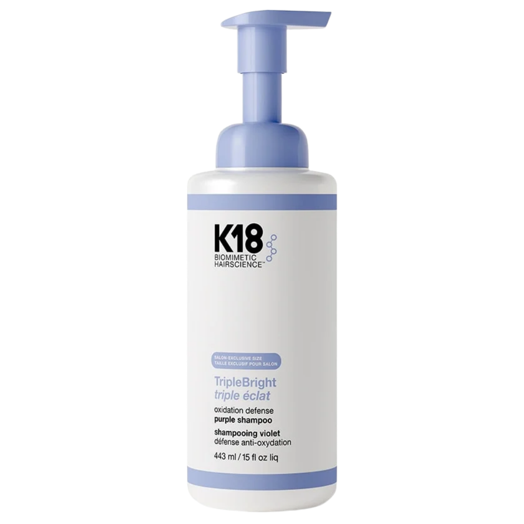 kbh13-15-oz - K18 Biomimetic TripleBright Oxidation Defense Purple Shampoo-image1