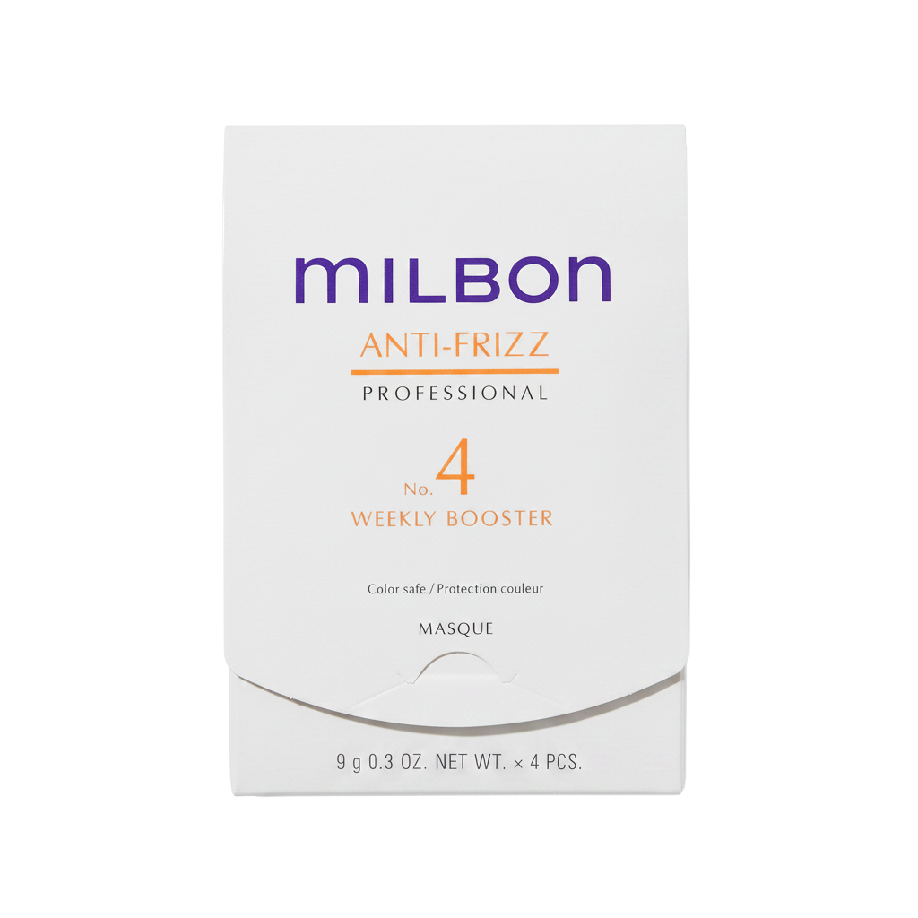 mil98-4-pc-x-03-oz - Milbon Anti-Frizz No.4 Weekly Booster-image1