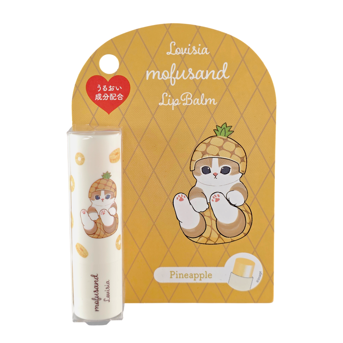 lov01-pineapple - Lovisia Mofusand Lip balm-image1 lov01-pineapple - Lovisia Mofusand Lip balm-image1
