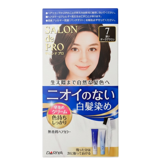 Dariya Salon De Pro Unscented Gray Hair Quick Color Cream Dariya Salon De Pro Unscented Gray Hair Quick Color Cream