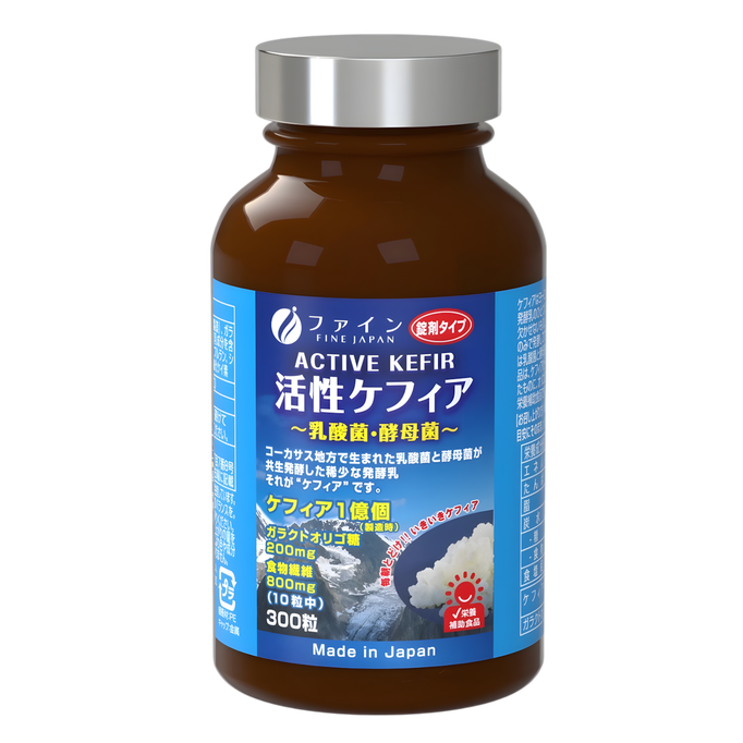 fjh05-300-tabs - Fine Japan Active Kefir Probiotic Tablet-image1 fjh05-300-tabs - Fine Japan Active Kefir Probiotic Tablet-image1