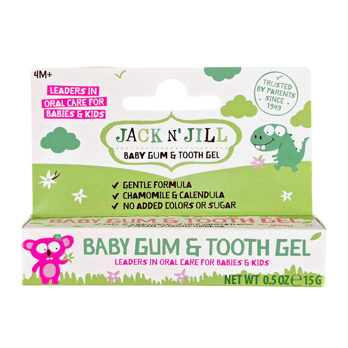 jjl09-0-5-oz - Jack N' Jill Baby Gum & Tooth Gel-image1