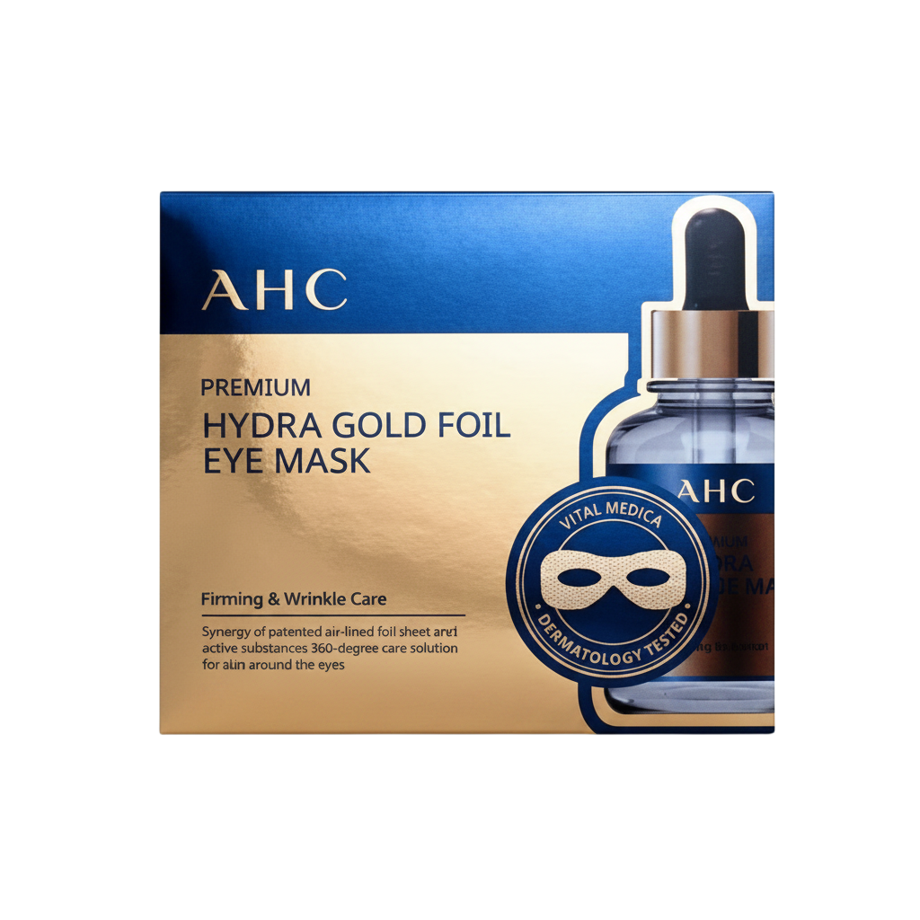 ahc03-5-sheets - AHC Premium Hydra Gold Foil Eye Mask-image1