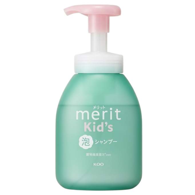 Kao Merit Kid's Foam Shampoo Pump Natural Floral Scent