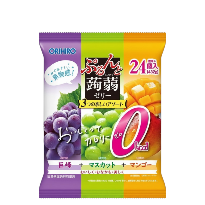 Orihiro Konnyaku Jelly Grape + Muscat + Mango