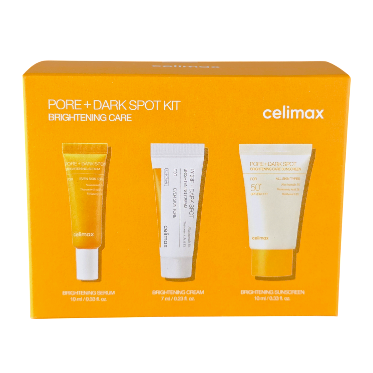 clx05-kit - Celimax Pore+Dark Spot Kit Brightening Care-image1