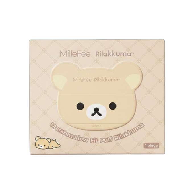 mlf01-1-pc - MilleFee San-X Rilakkuma Marshmallow Puff-image2